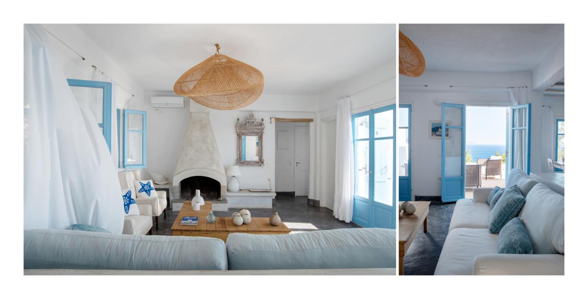 Morfia Villas Piso Livadi Ruang foto